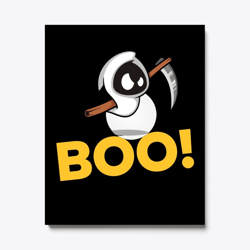 Boo Halloween T-shirt For Adults
