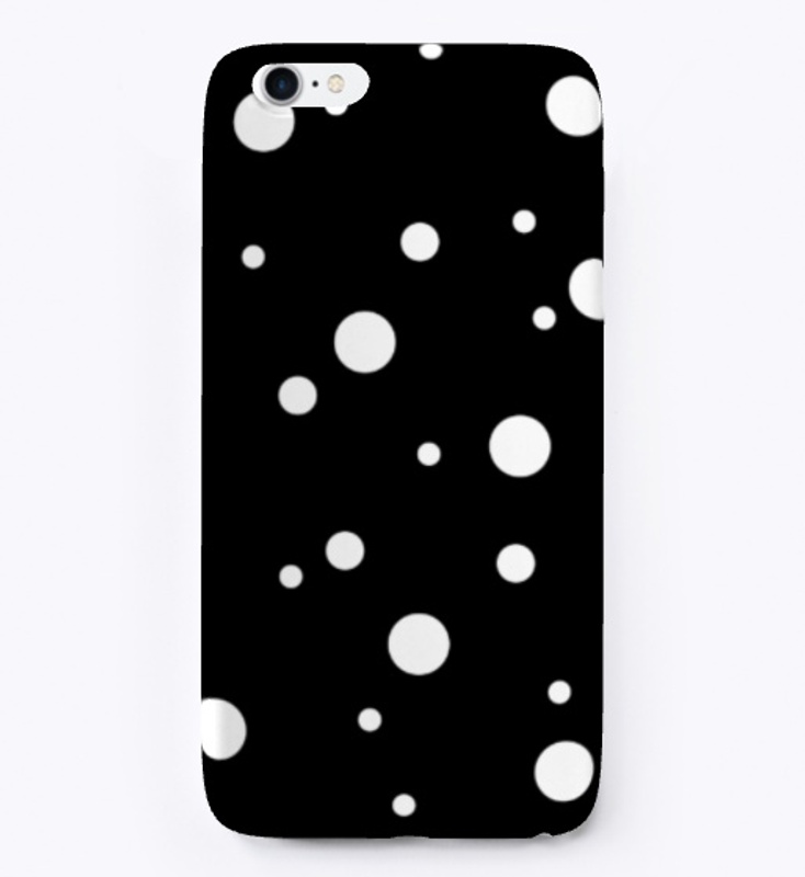 Dona - Classic Black White Retro Dots