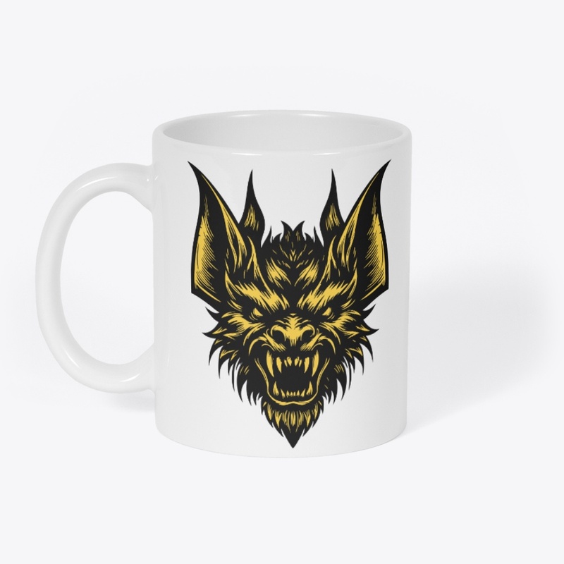 Fierce Bat Head Design