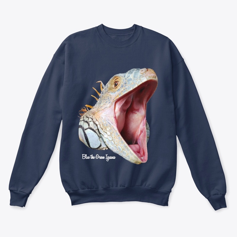 Blue the Green Iguana