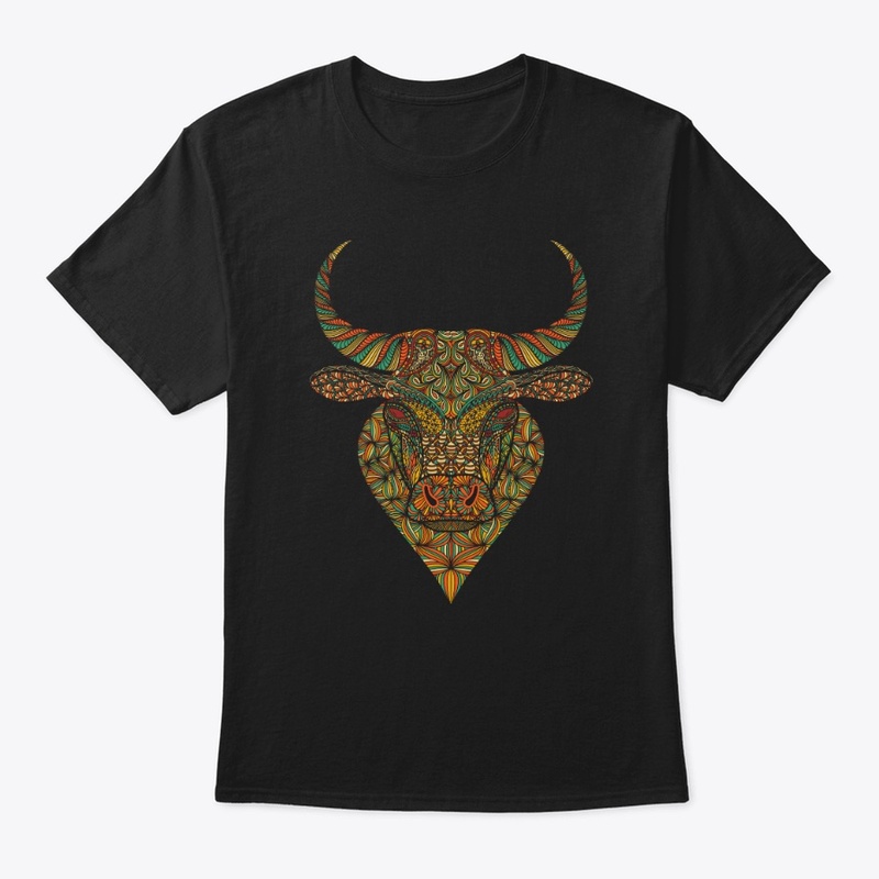 Ornamental Ox Head Tee