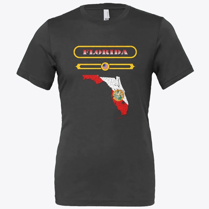 FLORIDA MAP, FLORIDA, USA. SAMER BRASIL