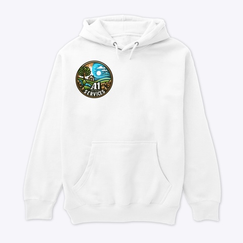 A1services White T-Shirt Front