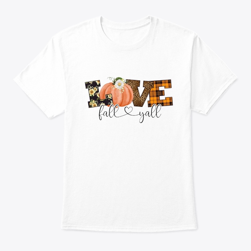 Fall Y’all Pumpkin Sunflower Tee