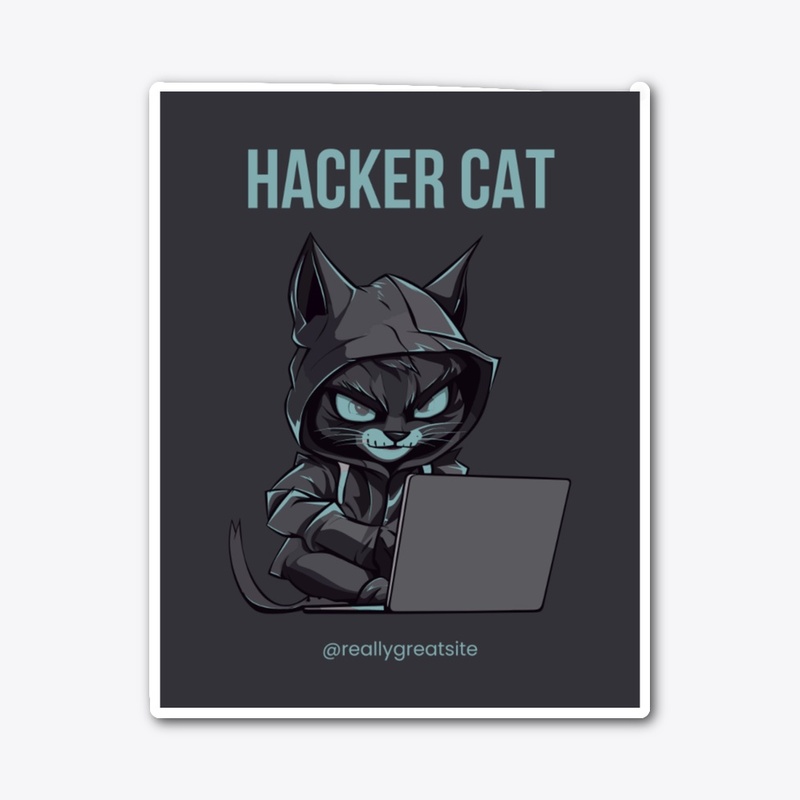 Black Hacker  Cat