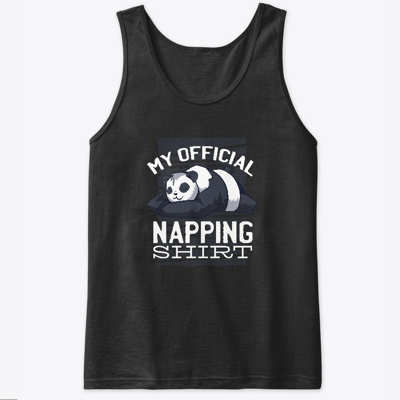 Bored Lazy Napping Panda Couch Potato