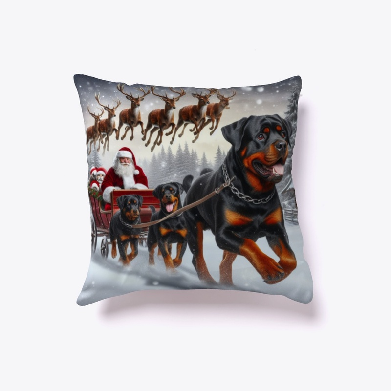 Rottweilers and Santa
