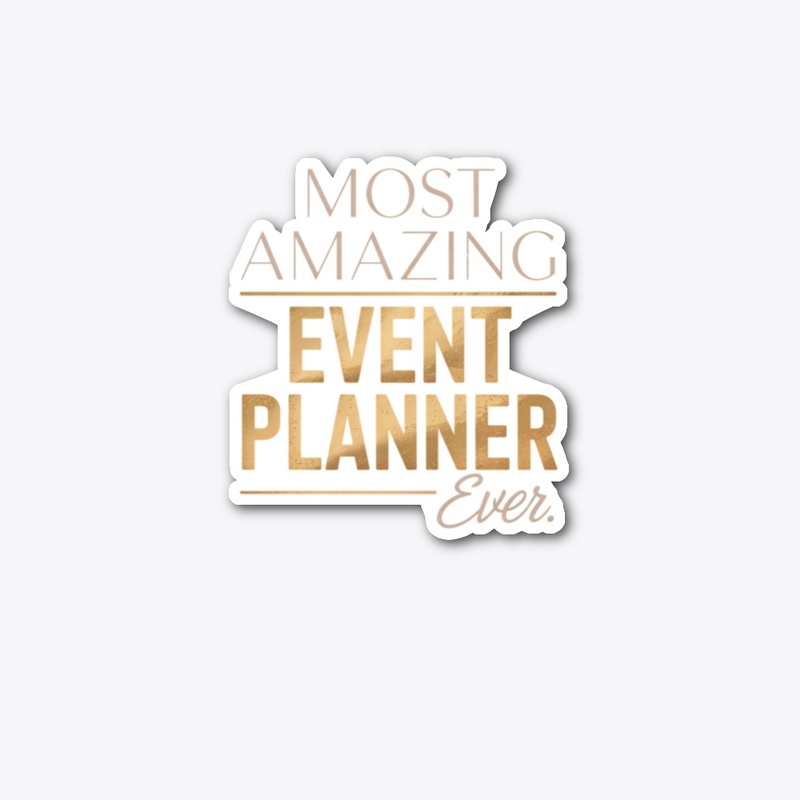 Luxury Event Planner Typography