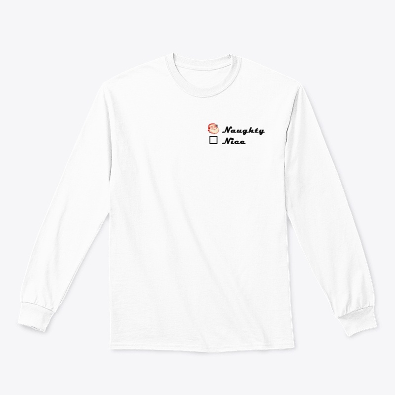 Naughty not nice christmas shirt