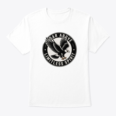 Limitless Spirit White T-Shirt Front