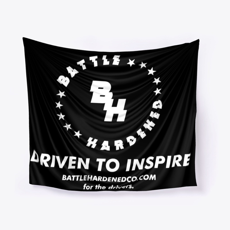 BATTLE HARDENED LOGO FLAG v2