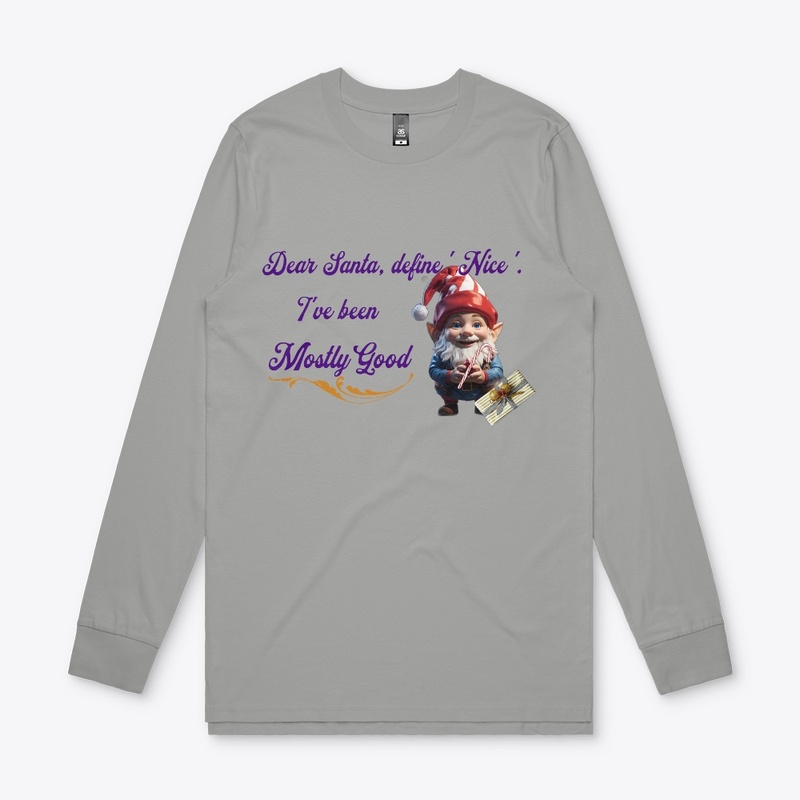 Dear Santa define ' Nice'