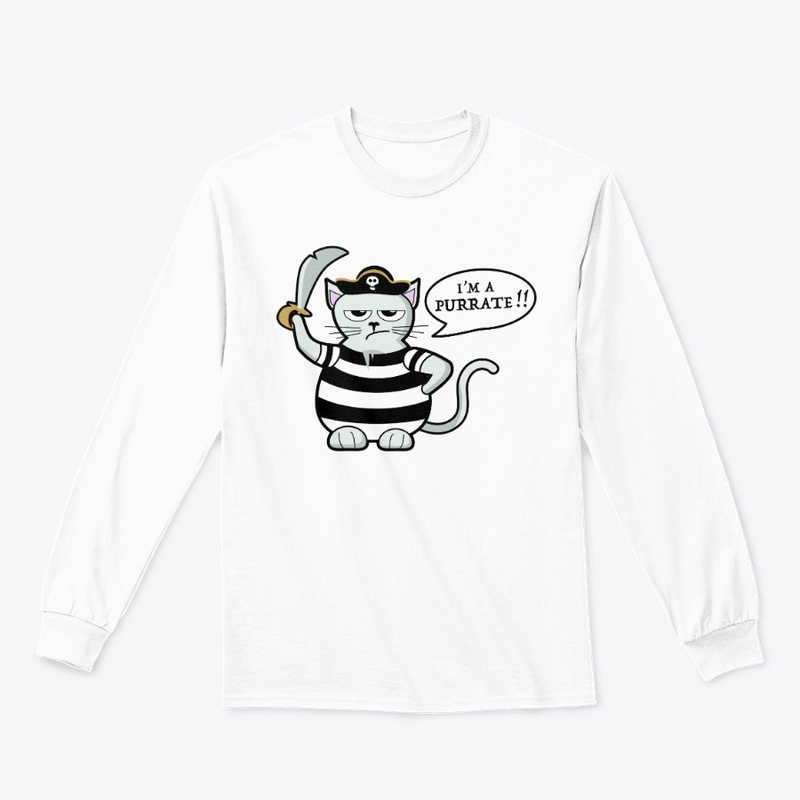I'm Purrate Cat! Terrific Pirate Feline