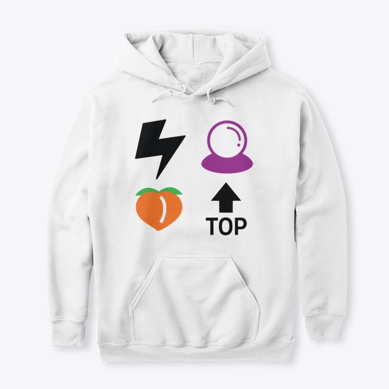 Emoji Prayer Sigil  Shirts Wht