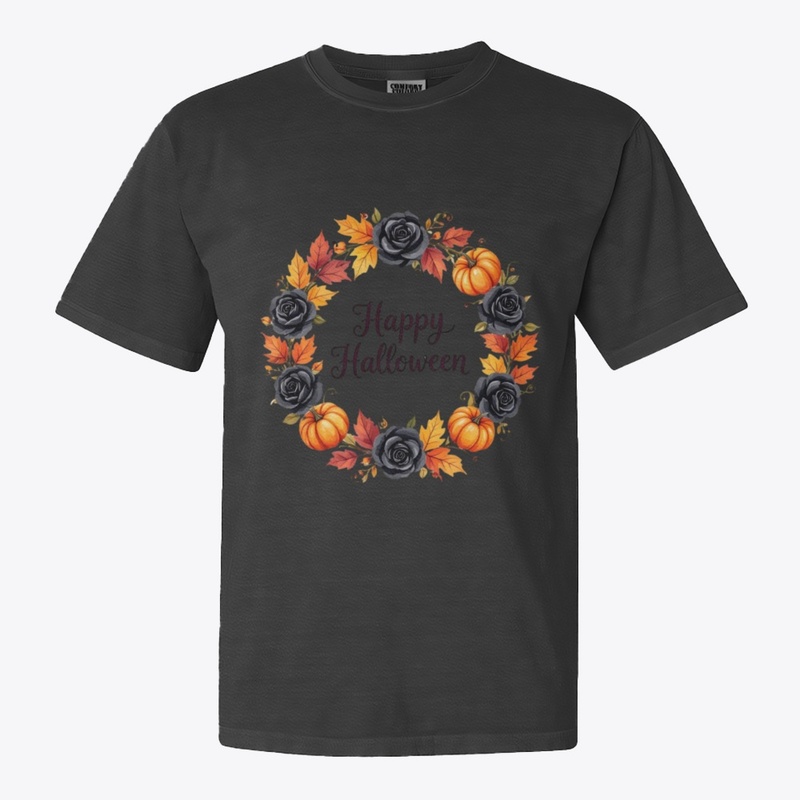 Haunting Harvest Wreath T-Shirt