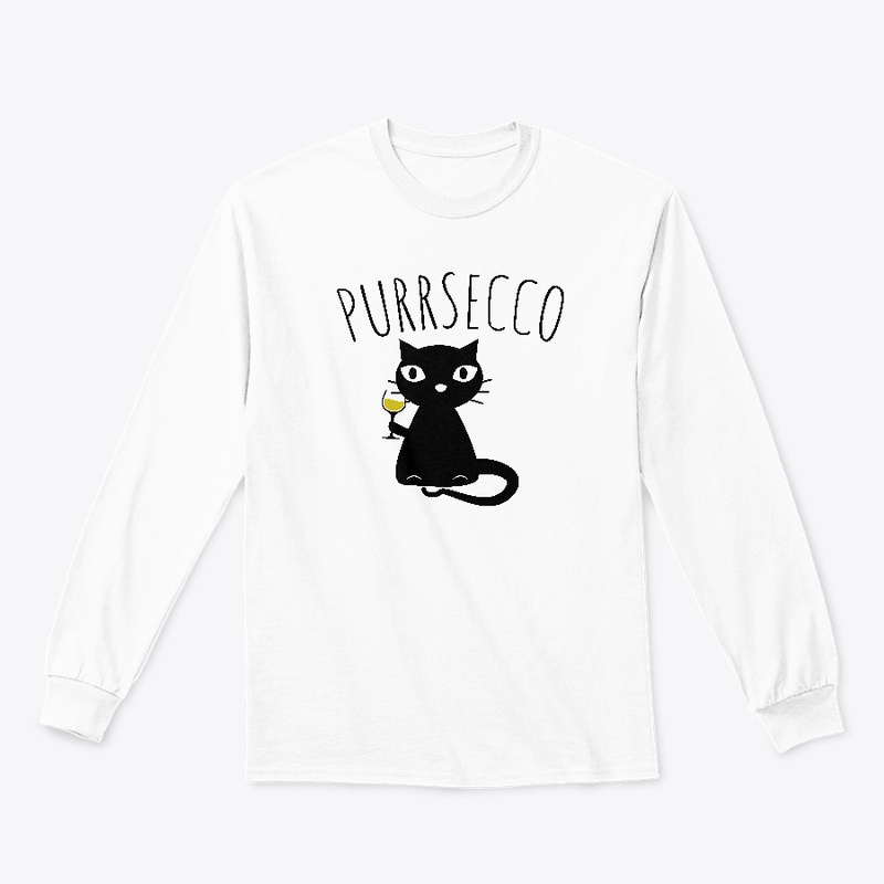 Funny Prosecco And Cats Purrsecco Wine