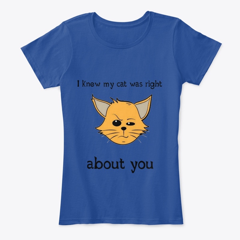 Suspicious cat