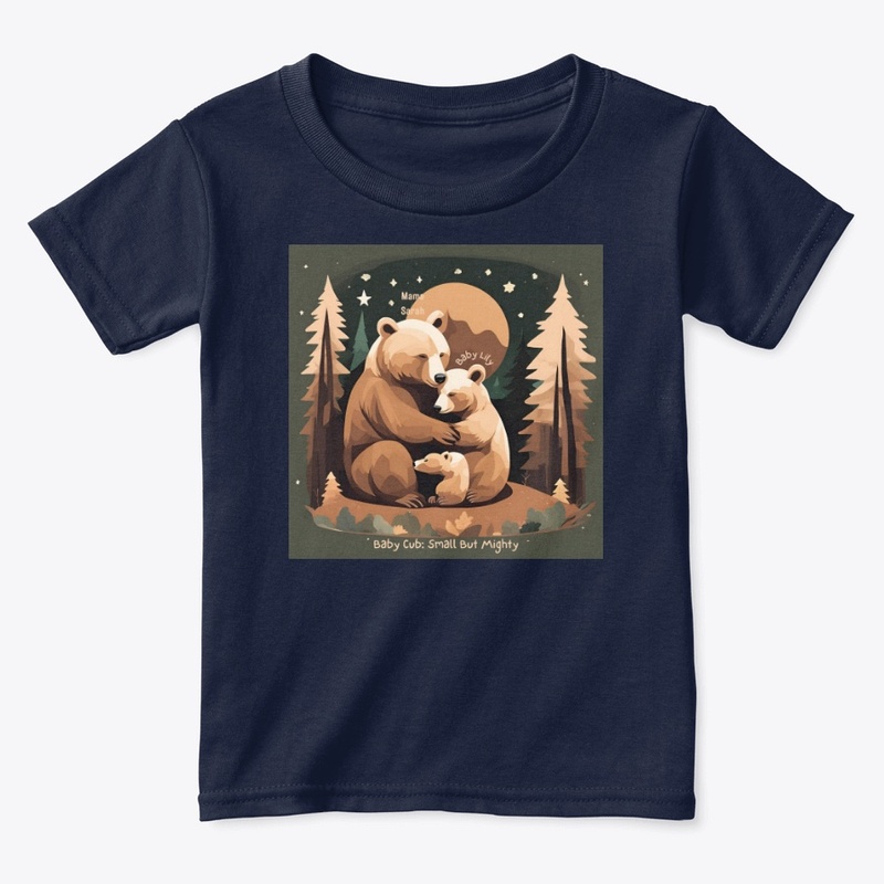 Mama Bear & Baby Cub Matching Tees