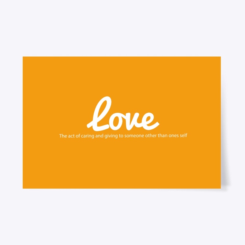 Inspirational novelty . Meaning of Love