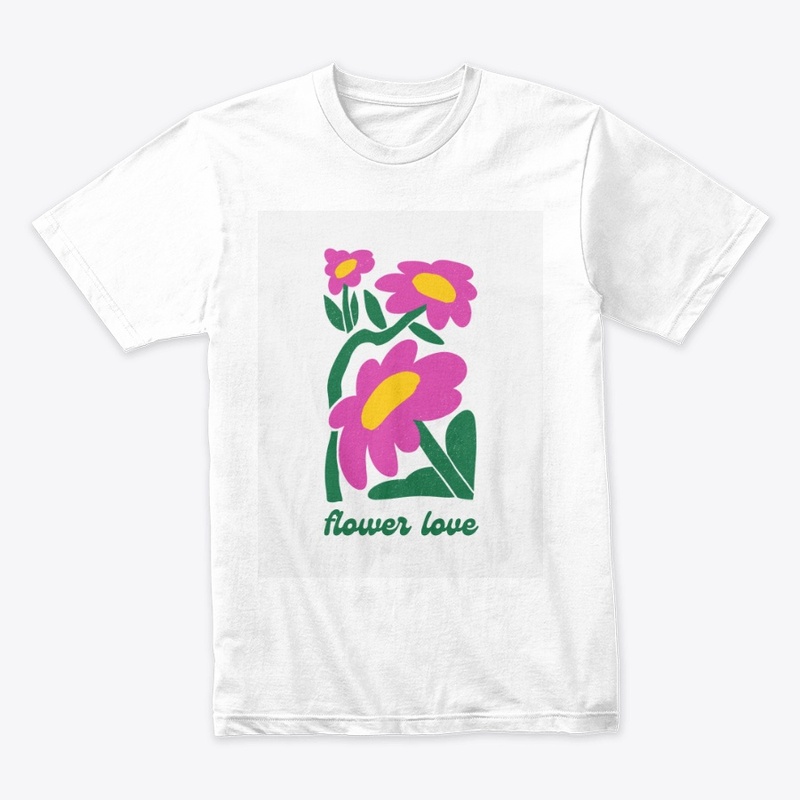 Flower love t-shirt 