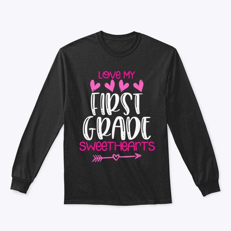 First Grade Teacher Valentine T-Shirt