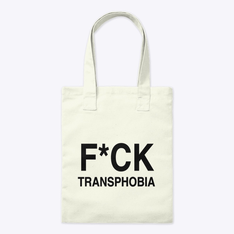 F*CK Transphobia Tote`Bag