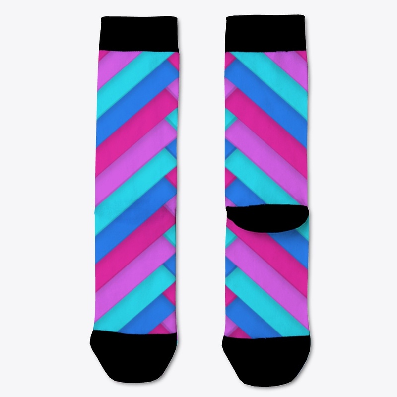 "Mailey" color pattern ribbons