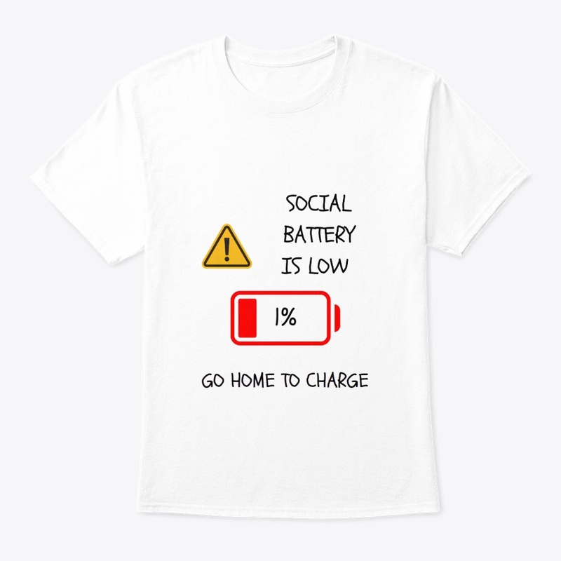 Social Battery Low - Meme Recharge Tee