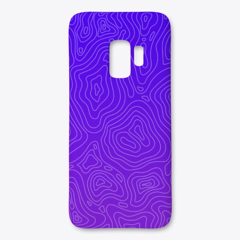 Violet Wavy Circle