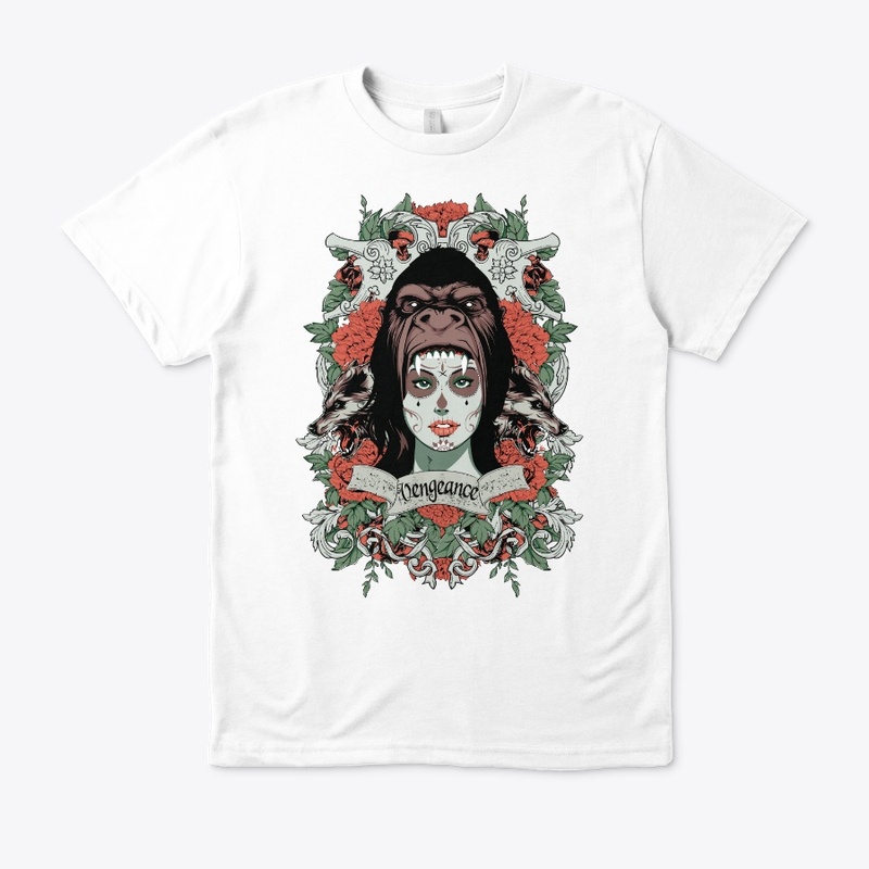 Craze Uk | Gorilla Woman Vengeance Tees