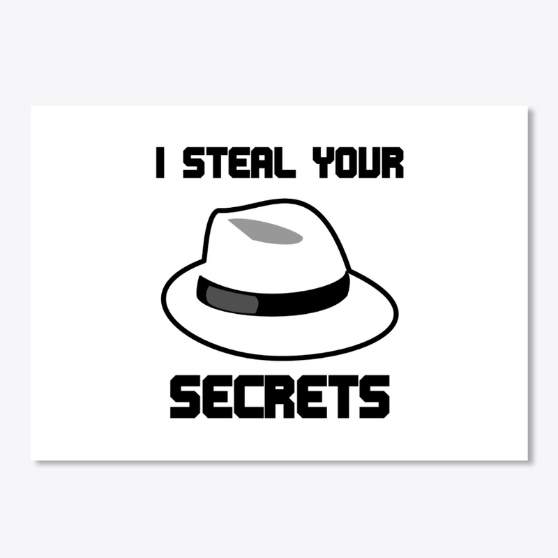 I steal your secrets white hat hacker