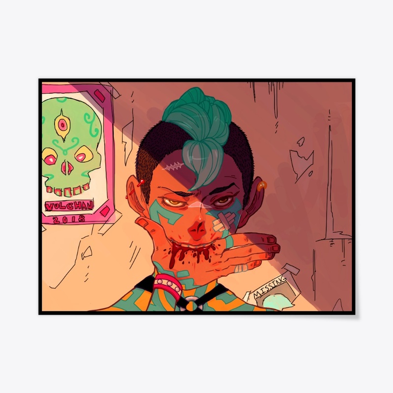 Bite the Hand Print