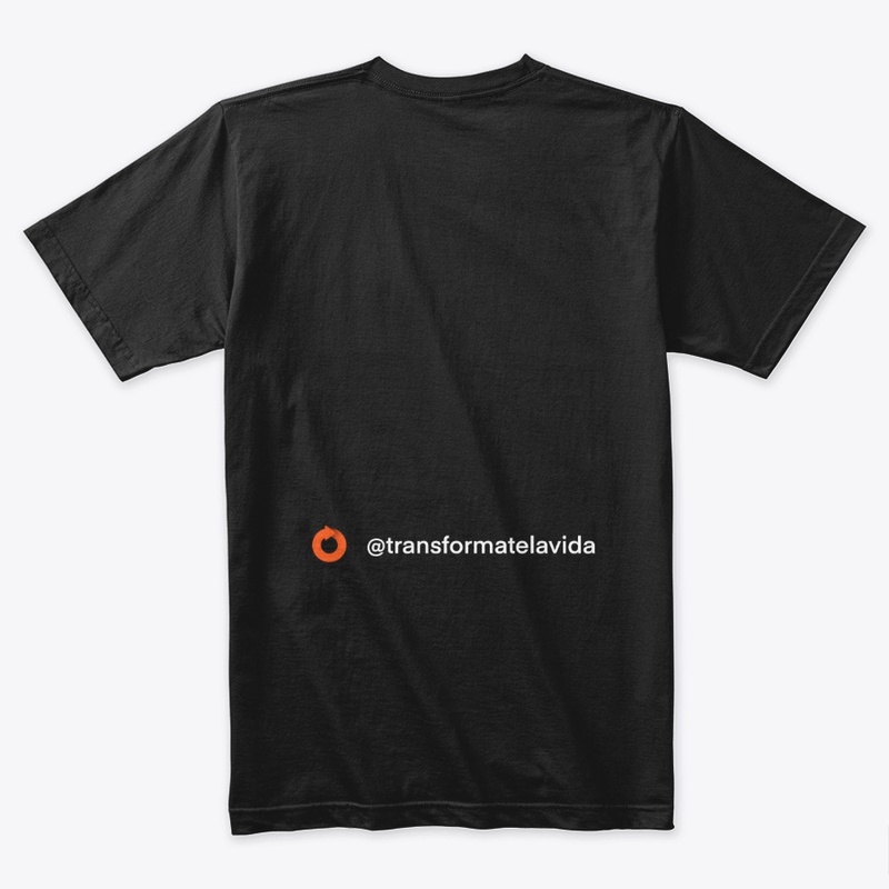 Camiseta Negra Transfórmate la Vida