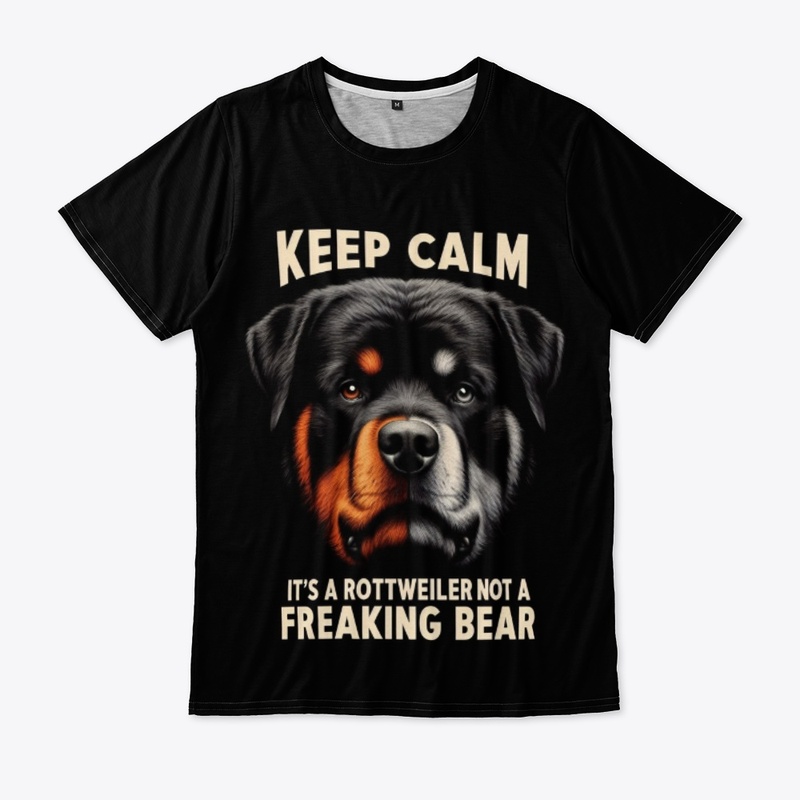 It's a Rottweiler Not a Bear