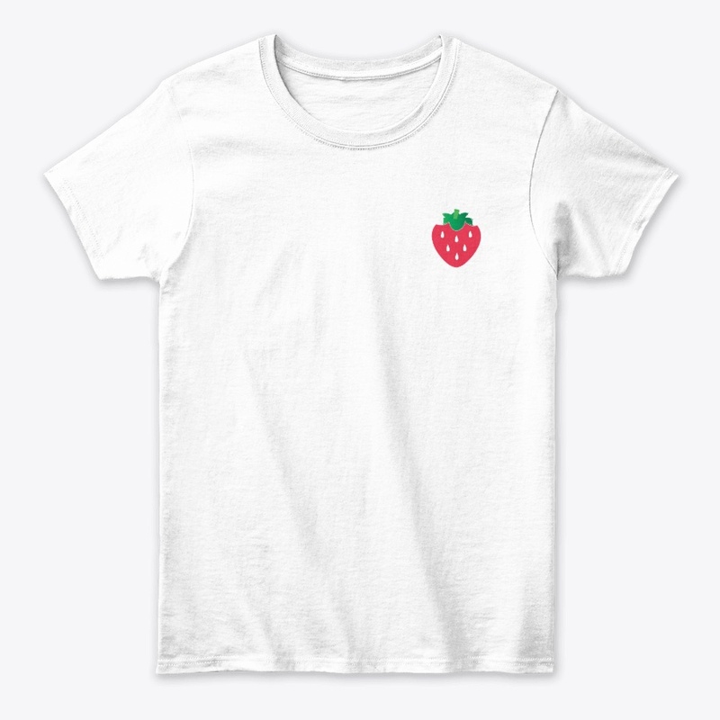 t-shirt strawberry for women  
