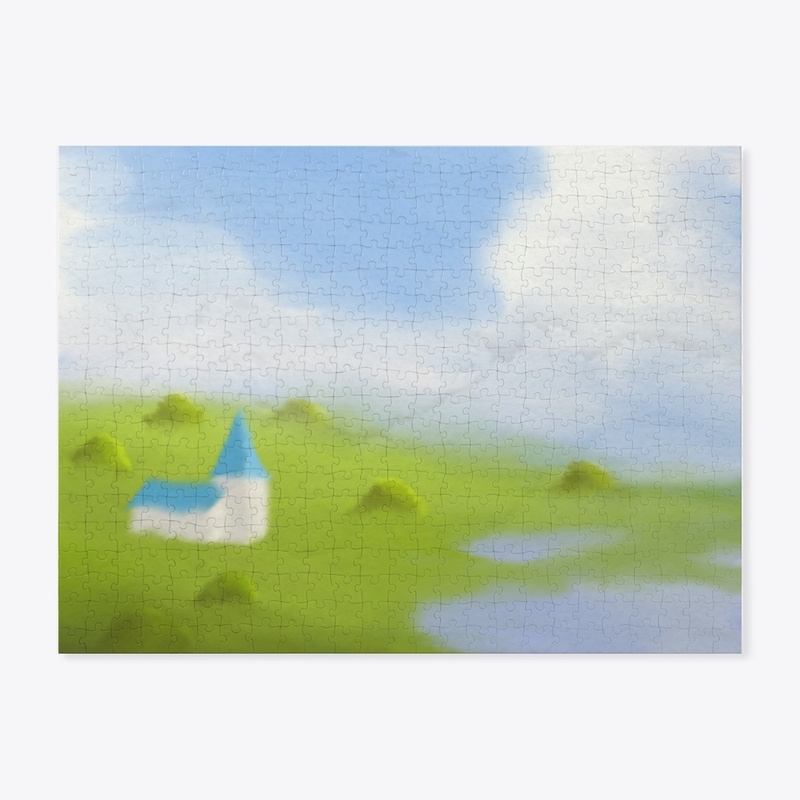 Serene Countryside Landscape
