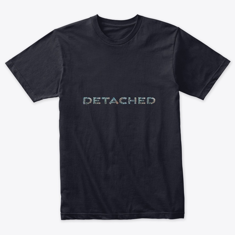  "Detached - Broken Glass Design"