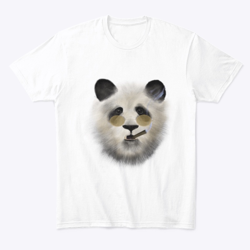 Cool smoking Panda  