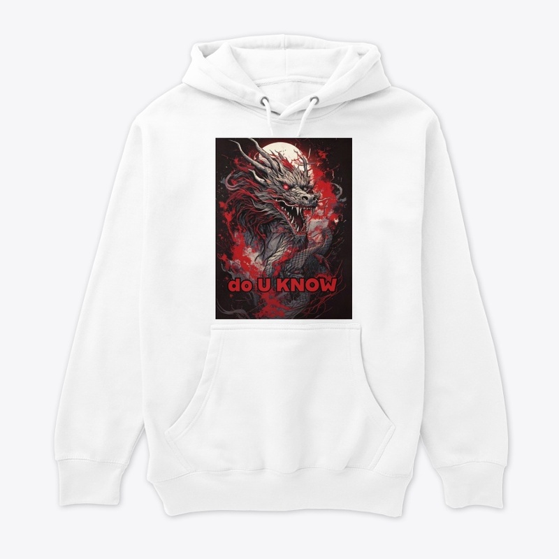 T Shirt Japanese Dragon, Do U Know
