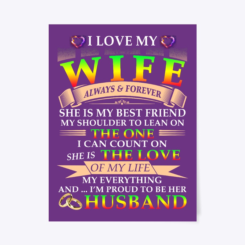 I'm proud to be her husband