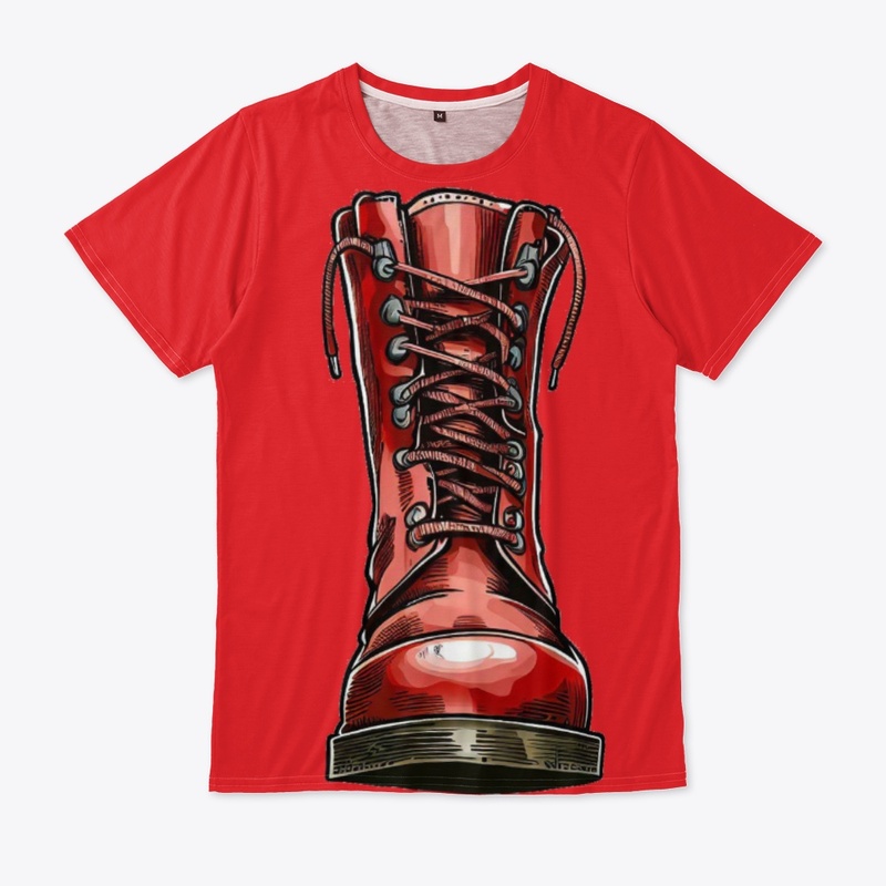red boots