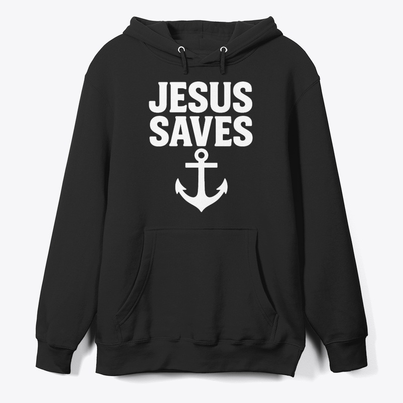 Jesus Saves Anchor of Hope (Dark Colors)