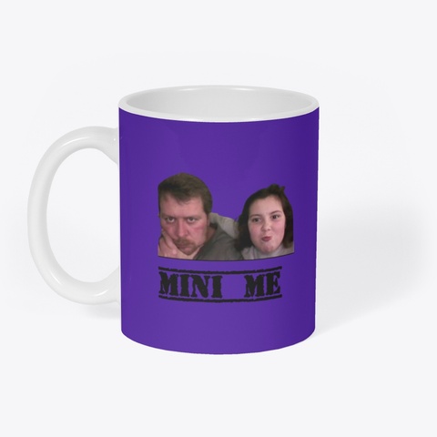 Mini Me Rich Purple T-Shirt Front
