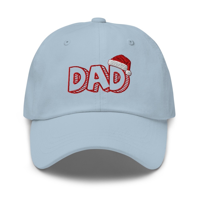 Santa Hat Embroidered Dad Hat