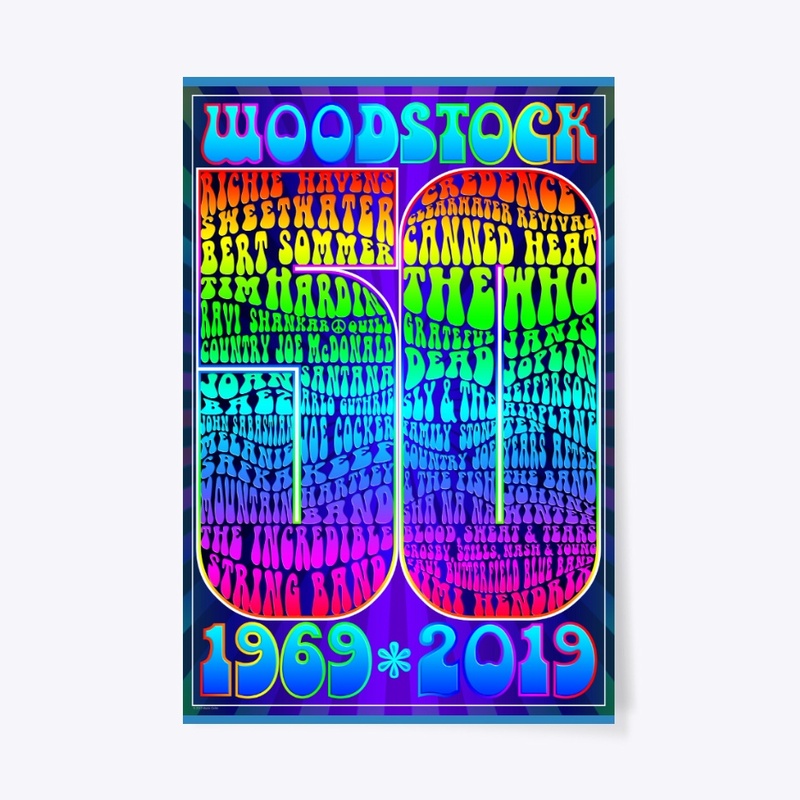 Woodstock 50th Anniversary Poster