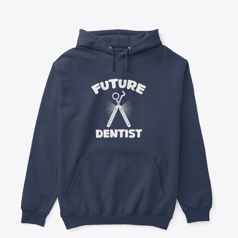 Dentist Student Dental Profession Navy Maglietta Front