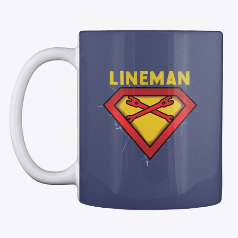 Superhero Lineman Shirt