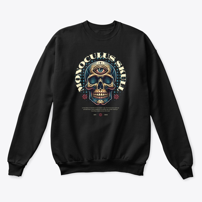 Monoculus Skull Creepy Eyeball Halloween