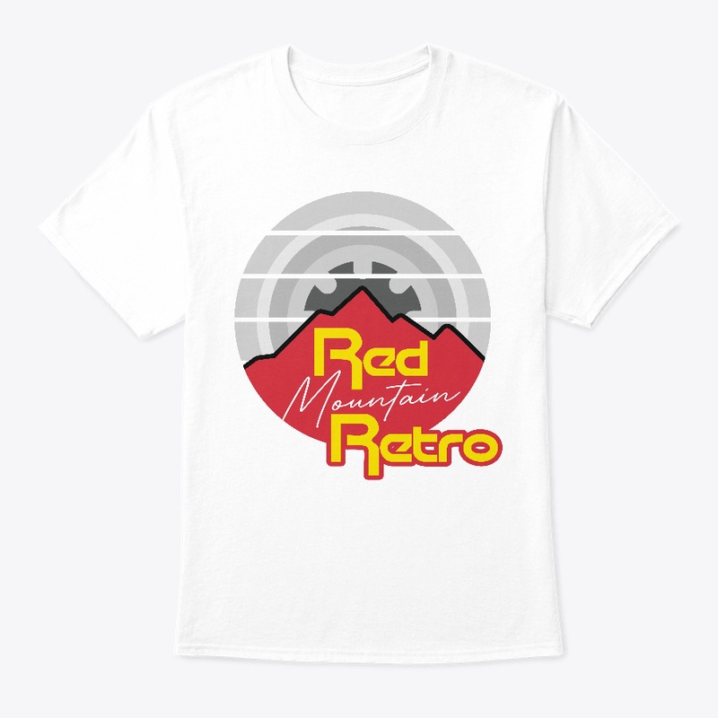 Red Mountain Retro Basic Logo