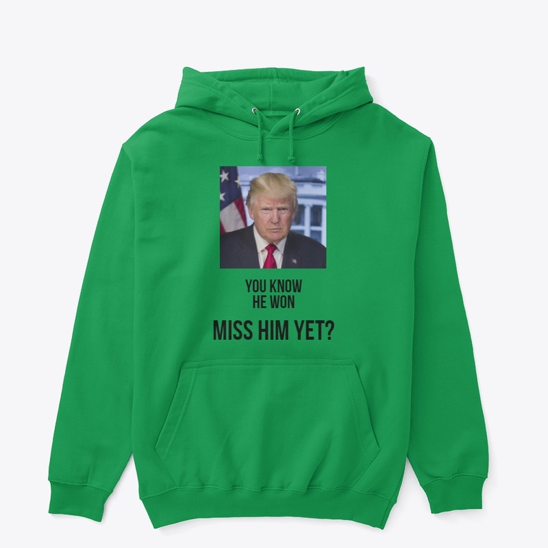You Know He Won - black letter listing